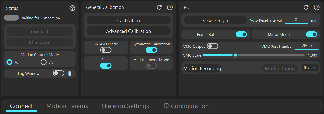 Connection Panel Image