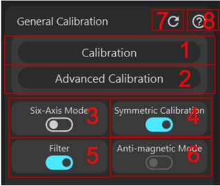 Calibration Panel